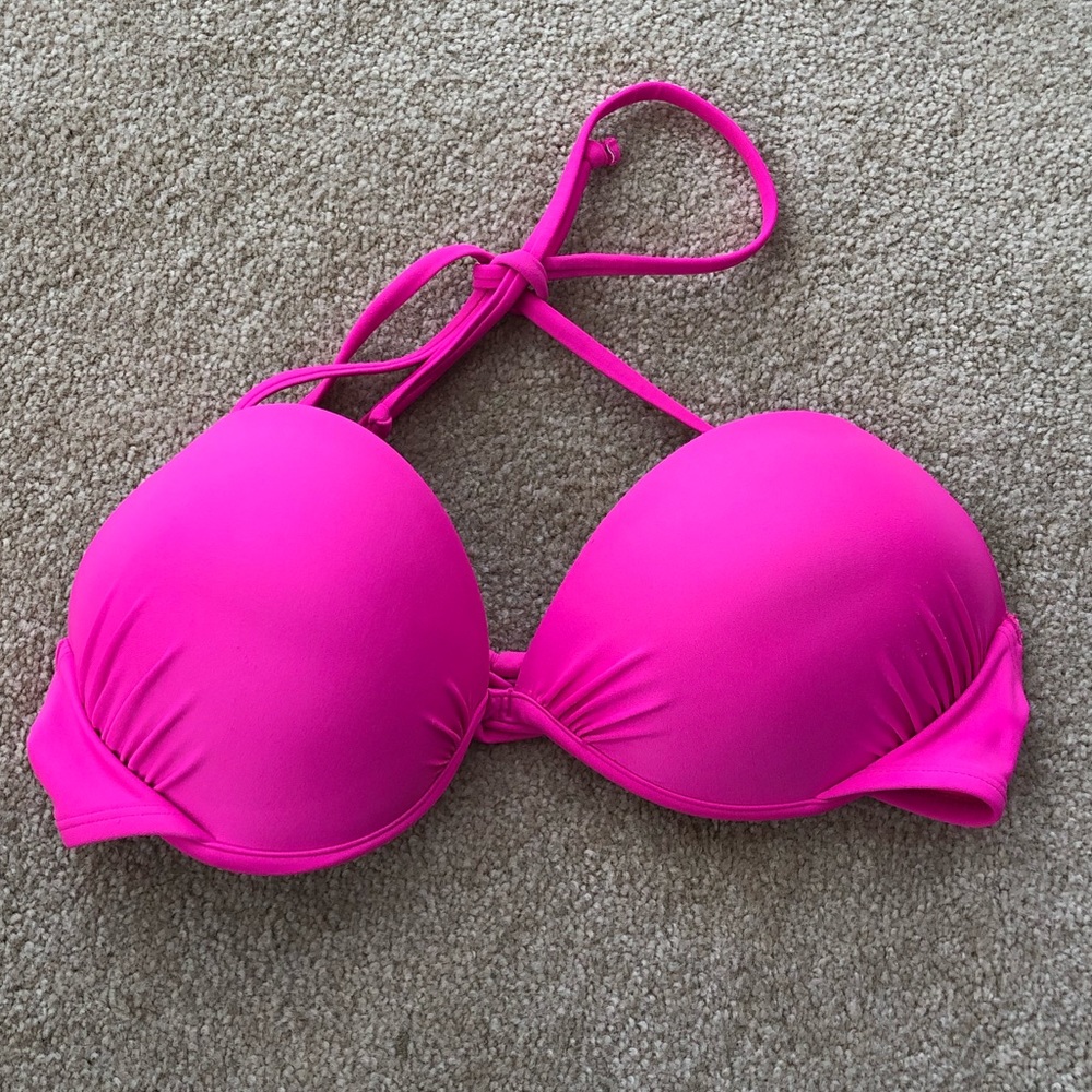 Hot Pink Bikini Top